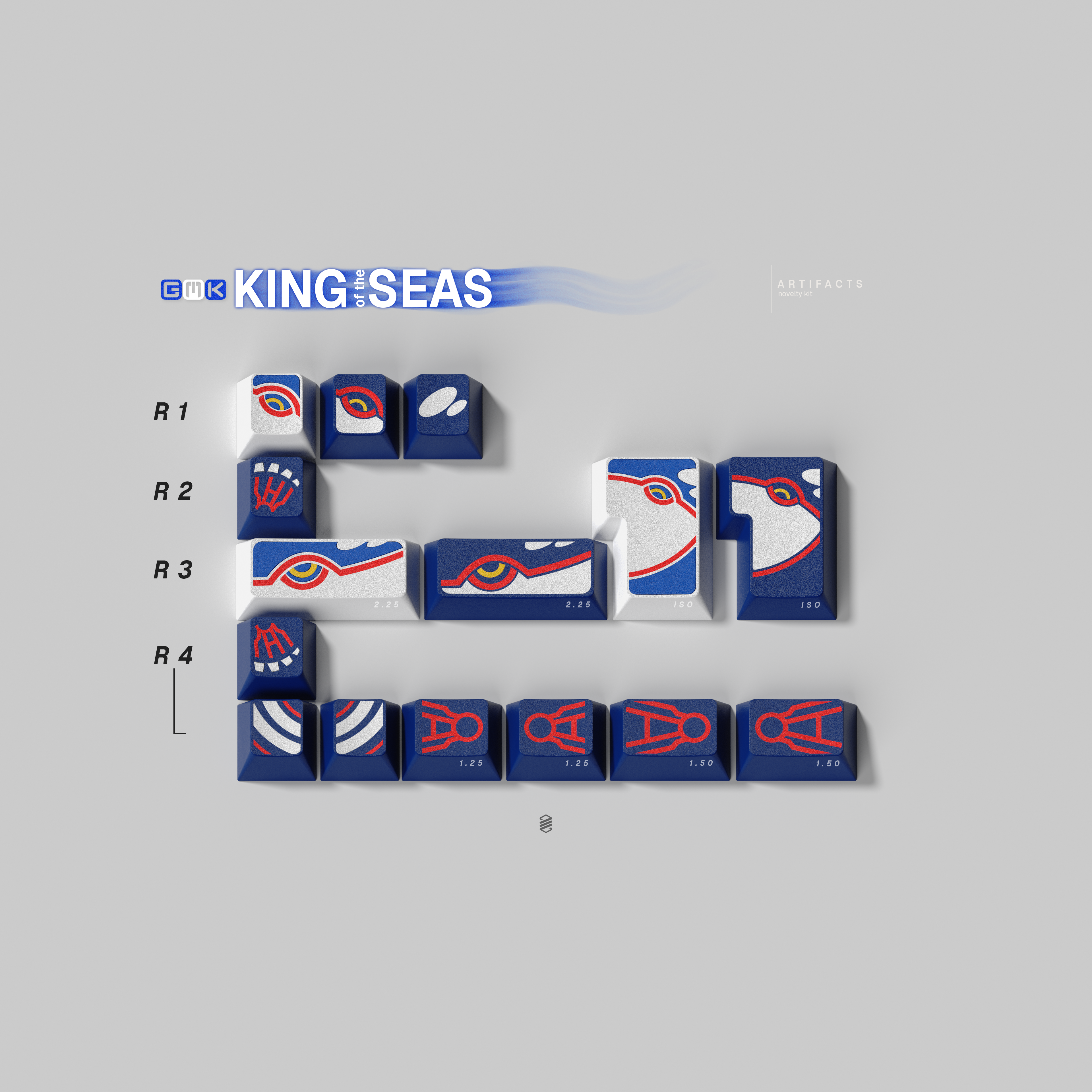 [In-stock] GMK King of the Seas