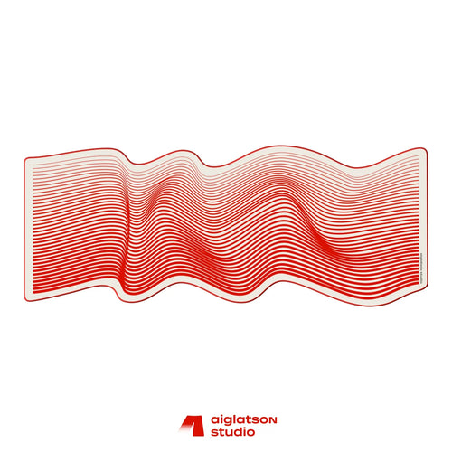 [In-stock] Black Snail Deskmat
